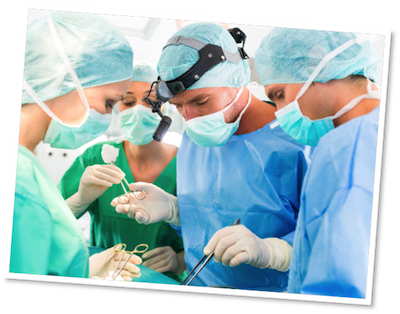 surgeons operating